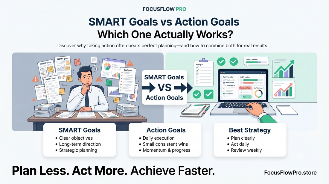 SMART Goals vs Action Goals: Which One Actually Works?