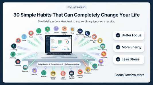 30 Simple Habits That Can Completely Change Your Life