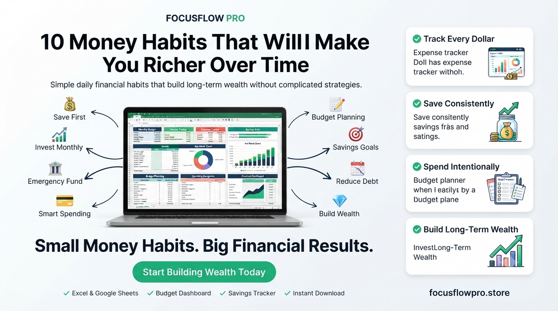 10 Money Habits That Will Make You Richer Over Time