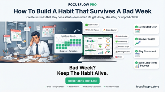 How To Build A Habit That Survives A Bad Week